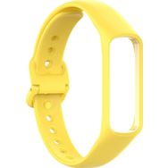 Microsonic Samsung Galaxy Fit E R375 Silikon Sarı Kordon