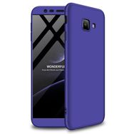 Microsonic Samsung Galaxy J4 Double Dip 360 Protective Lacivert Kılıf