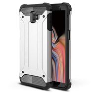 Microsonic Samsung Galaxy J6 Rugged Armor Gümüş Kılıf