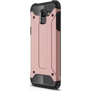 Microsonic Samsung Galaxy J6 Rugged Armor Rose Gold Kılıf