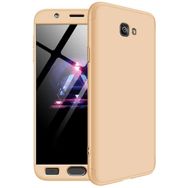 Microsonic Samsung Galaxy J7 Prime Double Dip 360 Protective Gold Kılıf
