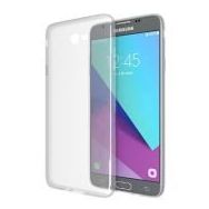 Microsonic Samsung Galaxy J7 Transparent Soft Beyaz Kılıf