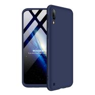 Microsonic Samsung Galaxy M10 Double Dip 360 Protective Lacivert Kılıf