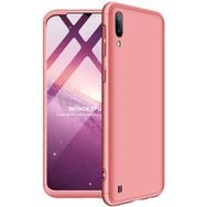 Microsonic Samsung Galaxy M10 Double Dip 360 Protective Rose Gold Kılıf