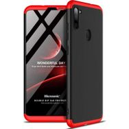Microsonic Samsung Galaxy M11 Double Dip 360 Protective Kırmızı Kılıf