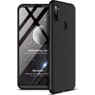 Microsonic Samsung Galaxy M11 Double Dip 360 Protective Siyah Kılıf