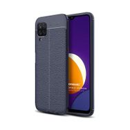 Microsonic Samsung Galaxy M12 Deri Dokulu Silikon Kılıf