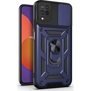 Microsonic Samsung Galaxy M12 Impact Resistant Lacivert Kılıf