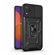 Microsonic Samsung Galaxy M12 Impact Resistant Siyah Kılıf