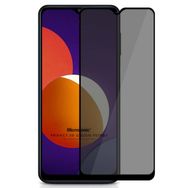 Microsonic Samsung Galaxy M12 Privacy 5D Gizlilik Filtreli Siyah Cam Ekran Koruyucu