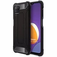 Microsonic Samsung Galaxy M12 Rugged Armor Siyah Kılıf