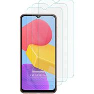 Microsonic Samsung Galaxy M13 Screen Protector Nano Glass 3 Adet Cam Ekran Koruyucu