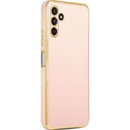 Microsonic Samsung Galaxy M14 Olive Plated Rose Gold Cep Telefonu Kılıfı