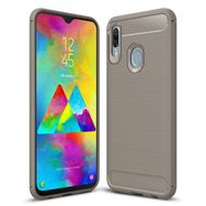 Microsonic Samsung Galaxy M20 Room Gri Silikon Kılıf