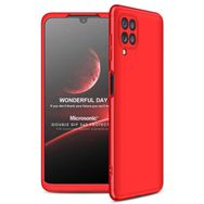 Microsonic Samsung Galaxy M22 Double Dip 360 Protective Kırmızı Kılıf