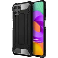 Microsonic Samsung Galaxy M22 Rugged Armor Siyah Kılıf
