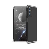 Microsonic Samsung Galaxy M23 Double Dip 360 Gri Siyah Kılıf