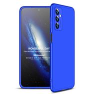 Microsonic Samsung Galaxy M23 Double Dip 360 Protective Mavi Cep Telefonu Kılıfı