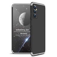Microsonic Samsung Galaxy M23 Double Dip 360 Protective Siyah Gri Kılıf