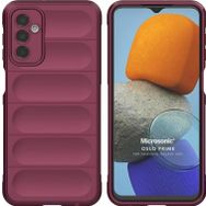 Microsonic Samsung Galaxy M23 Oslo Prime Bordo Cep Telefonu Kılıfı