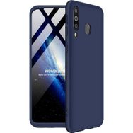 Microsonic Samsung Galaxy M30 Double Dip Lacivert 360 Protective Telefon Kılıfı
