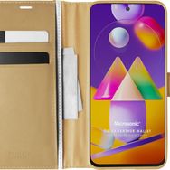 Microsonic Samsung Galaxy M31S Delux Leather Wallet Kılıf
