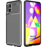 Microsonic Samsung Galaxy M31S Legion Series Siyah Kılıf