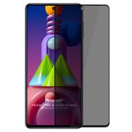 Microsonic Samsung Galaxy M31S Privacy 5D Gizlilik Filtreli Siyah Cam Ekran Koruyucu