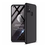 Microsonic Samsung Galaxy M31s Siyah Double Dip 360 Protective Cep Telefon Kılıfı