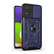 Microsonic Samsung Galaxy M32 4G Impact Resistant Lacivert Kılıf