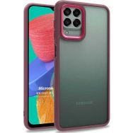 Microsonic Samsung Galaxy M33 Bright Planet Kırmızı Kılıf