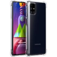 Microsonic Samsung Galaxy M51 Şeffaf Shock Absorbing Cep Telefonu Kılıfı