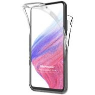 Microsonic Samsung Galaxy M52 6 Tarafı Tam Full Koruma 360 Clear Soft Şeffaf Kılıf
