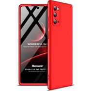 Microsonic Samsung Galaxy Note 20 Double Dip 360 Protective Kırmızı Kılıf