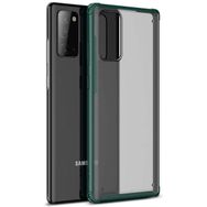 Microsonic Samsung Galaxy Note 20 Frosted Frame Yeşil Cep Telefonu Kılıf