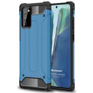 Microsonic Samsung Galaxy Note 20 Rugged Armor Mavi Cep Telefonu Kılıf