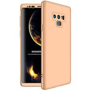 Microsonic Samsung Galaxy Note 9 Double Dip 360 Protective Gold Kılıf