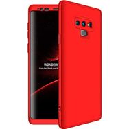Microsonic Samsung Galaxy Note 9 Double Dip 360 Protective Kırmızı Kılıf