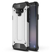Microsonic Samsung Galaxy Note 9 Rugged Armor Gümüş Kılıf