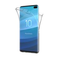 Microsonic Samsung Galaxy S10 Plus 6 Tarafı Tam Full Koruma 360 Clear Soft Şeffaf Kılıf