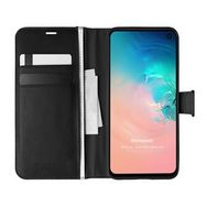 Microsonic Samsung Galaxy S10e Delux Leather Wallet Siyah Kılıf