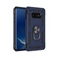 Microsonic Samsung Galaxy S10e Military Ring Holder Lacivert Kılıf