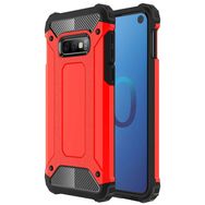 Microsonic Samsung Galaxy S10e Rugged Armor Kırmızı Kılıf