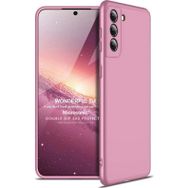 Microsonic Samsung Galaxy S21 Double Dip 360 Protective Rose Gold Cep Telefonu Kılıfı