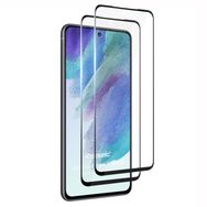 Microsonic Samsung Galaxy S21 FE Crystal Seramik Nano 2 Adet Siyah Ekran Koruyucu