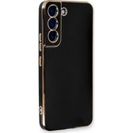 Microsonic Samsung Galaxy S21 FE Olive Plated Siyah Kılıf
