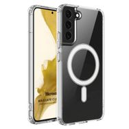 Microsonic Samsung Galaxy S22 Mag Safe Clear Soft Şeffaf Kılıf
