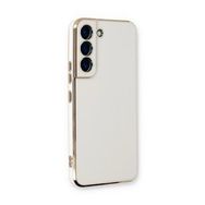 Microsonic Samsung Galaxy S22 Olive Plated Beyaz Kılıf