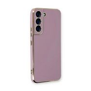 Microsonic Samsung Galaxy S22 Plus Olive Plated Lila Cep Telefonu Kılıfı