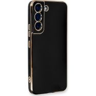 Microsonic Samsung Galaxy S22 Plus Olive Plated Siyah Kılıf